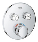 Grohe Grohtherm Smartcontrol Çift Valfli Akış Kontrollü, Ankastre Termostatik Duş Bataryası - 29119000