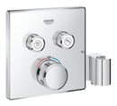 Grohe Grohtherm Smartcontrol Çift Valfli Akış Kontrollü, Ankastre Termostatik 
Duş Bataryası, Entegre Duş Kolu İle - 29125000