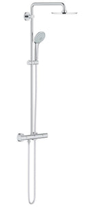 Grohe Euphoria System 210 Duvara Monte Termostatik Bataryalı Duş Sistemi - 27964000
