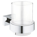 Grohe Essentials Cube Tutamaçlı Cam Fırçalık - 40755001