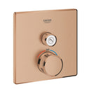 Grohe Grohtherm Smartcontrol Tek Valfli Akış Kontrollü, Ankastre Termostatik Duş Bataryası - 29123Dl0