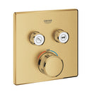Grohe Grohtherm Smartcontrol Çift Valfli Akış Kontrollü, Ankastre Termostatik Duş Bataryası - 29124Gn0