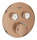 Grohe Grohtherm Smartcontrol Çift Valfli Akış Kontrollü, Ankastre Termostatik Duş Bataryası - 29119Dl0