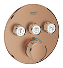 Grohe Grohtherm Smartcontrol Üç Valfli Akış Kontrollü, Ankastre Termostatik Duş Bataryası - 29121Dl0
