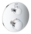 Grohe Grohtherm Çift Yönlü Ankastre Termostatik Banyo Bataryası - 24077000