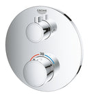 Grohe Grohtherm Çift Yönlü Ankastre Termostatik Banyo Bataryası - 24077000