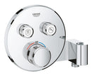 Grohe Grohtherm Smartcontrol Çift Valfli Akış Kontrollü, Ankastre Termostatik 
Duş Bataryası, Entegre Duş Kolu İle - 29120000