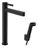 HansGrohe Finoris Tek Kollu Lavabo Bataryası 260, Bidette El Duşu Ve 160 Cm Duş Hortumu İle - 76220670