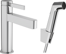 HansGrohe Finoris Tek Kollu Lavabo Bataryası 110, Bidette El Duşu Ve 160 Cm Duş Hortumu İle - 76210000