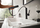 HansGrohe Finoris Tek Kollu Lavabo Bataryası 230, Çekilebilir El Duşu, 2Jet Ve Bas - Aç Gider Seti İle - 76063670