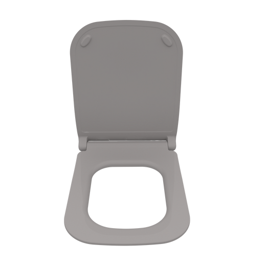 Isvea Z80 Duroplast Stone Grey Yavaş Kapanan Klozet Kapağı