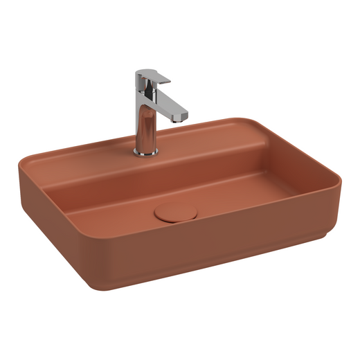 Isvea Infinity Terracotta Tezgah Üzeri Lavabo 55cm