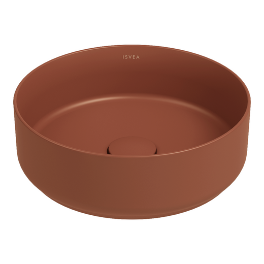 Isvea Infinity Terracotta Tezgah Üzeri Lavabo 36 cm