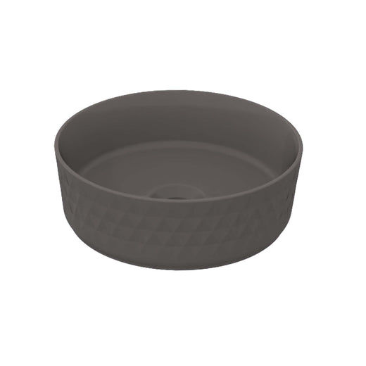 Isvea Artısan Edition Rombo Tezgah Üzeri Lavabo 36 cm Stone Grey