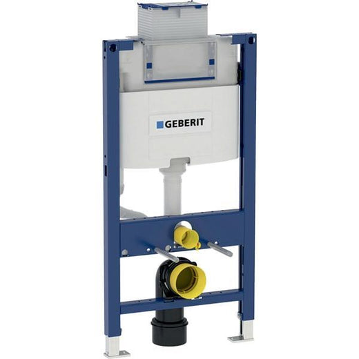 Asma klozet için Geberit Duofix elemanı, 98 cm, Omega 12 cm gömme rezervuar ile