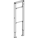 Destek ve tutma kolları için Geberit Duofix elemanı, 112 cm, engelsiz: B=36.5cm, H=112cm, T=4cm