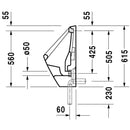 Duravit Duraplus Pisuvar 0830360000