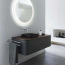 Duravit Happy D.2 Tezgahüstü Lavabo 40 cm  Antrasit Mat