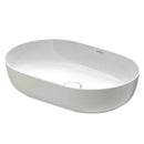 Duravit Luv Çanak Lavabo 60 cm Beyaz/Mat Gri 0379602300