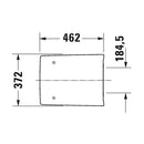 Duravit XViu Klozet Kapağı Yavaş Kapanır 0021190000