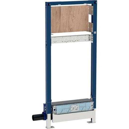 Duş için Geberit Duofix elemanı, 130 cm, duvar süzgeci ile, sıva altı ankastre batarya, girişte 65–90 mm şap yüksekliği için