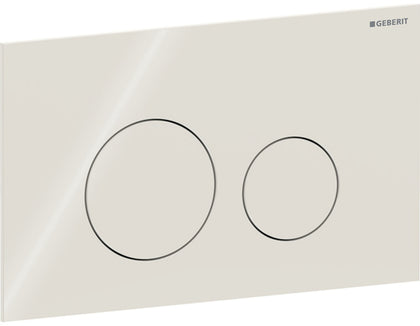 Geberit 2 Kademeli Deşarj için Geberit Sigma40 Yuvarlak Kumanda Kapağı - 115628JL1