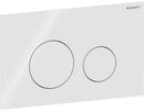 Geberit 2 Kademeli Deşarj için Geberit Sigma40 Yuvarlak Kumanda Kapağı - 115628SI1
