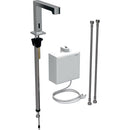 Geberit Brenta lavabo bataryası, tezgah üstü, elektrikli, sıva üstü fonksiyon kutusu ile: Parlak krom, Mikser=Mikserli
