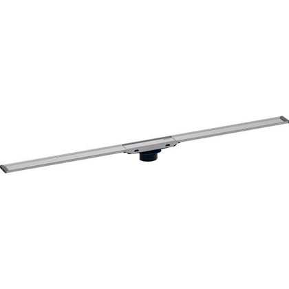 Geberit duş kanalı CleanLine20: L=30-130cm, elektro polisajlı paslanmaz çeli, fırçalanmış paslanmaz çelik