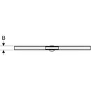 CleanLine80 Duş K.Kapağı 30-90 cm şamp