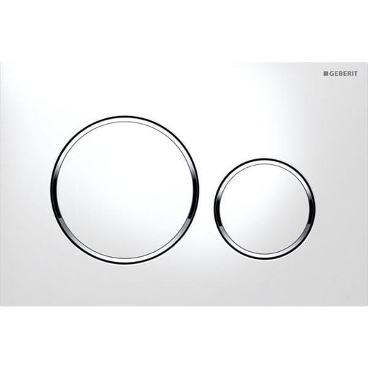 Sigma20 round, Beyaz/Parlak krom