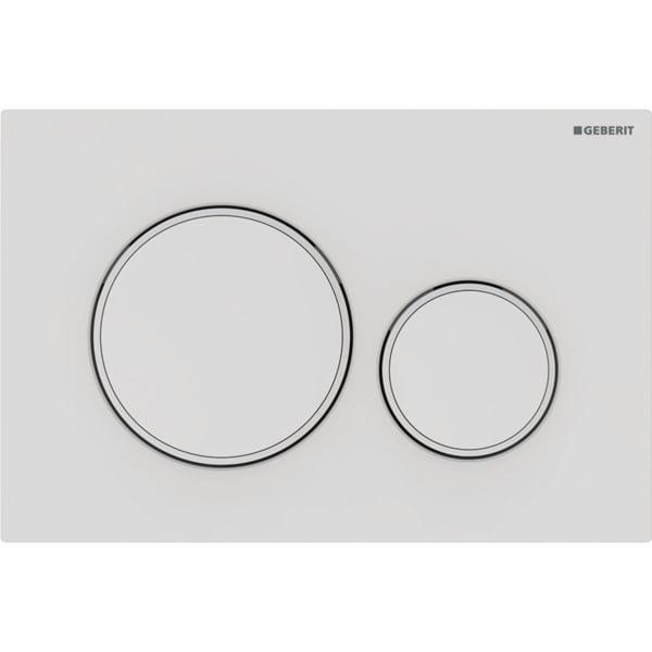 Sigma20 round, Mat beyaz/Beyaz
