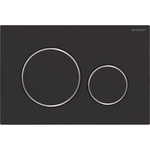 Sigma20 round, Mat siyah/Parlak krom