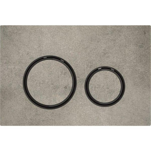 Sigma50 round, Siyah krom/Beton