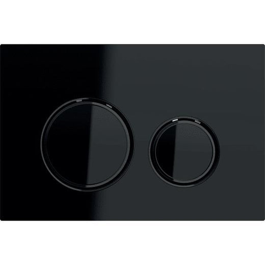 Sigma50 round, Siyah krom/Siyah cam