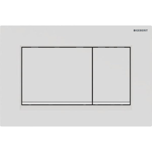 Sigma20 square, Mat beyaz/Beyaz