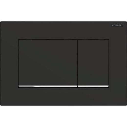 Sigma20 square, Mat siyah/Parlak krom