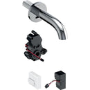 Geberit lavabo bataryası Piave, ankastre, elektrikli, sıva altı fonksiyon kutusu için: Parlak krom, L=22cm, Mikser=Miksersiz