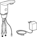 Geberit lavabo bataryası Type 185, elektrikli: Parlak krom, Mikser=Mikserli