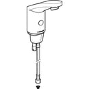 Geberit lavabo bataryası Type 185, pilli: Parlak krom, Mikser=Miksersiz