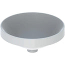Geberit VariForm yuvarlak tezgah üstü lavabo: D=40cm, Batarya deliği=Yok, Taşma deliği=Yok, Beyaz