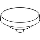 Geberit VariForm yuvarlak tezgah üstü lavabo: D=40cm, Batarya deliği=Yok, Taşma deliği=Yok, Beyaz