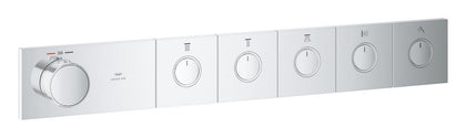 Gizli montaj için 5 vanalı termostat