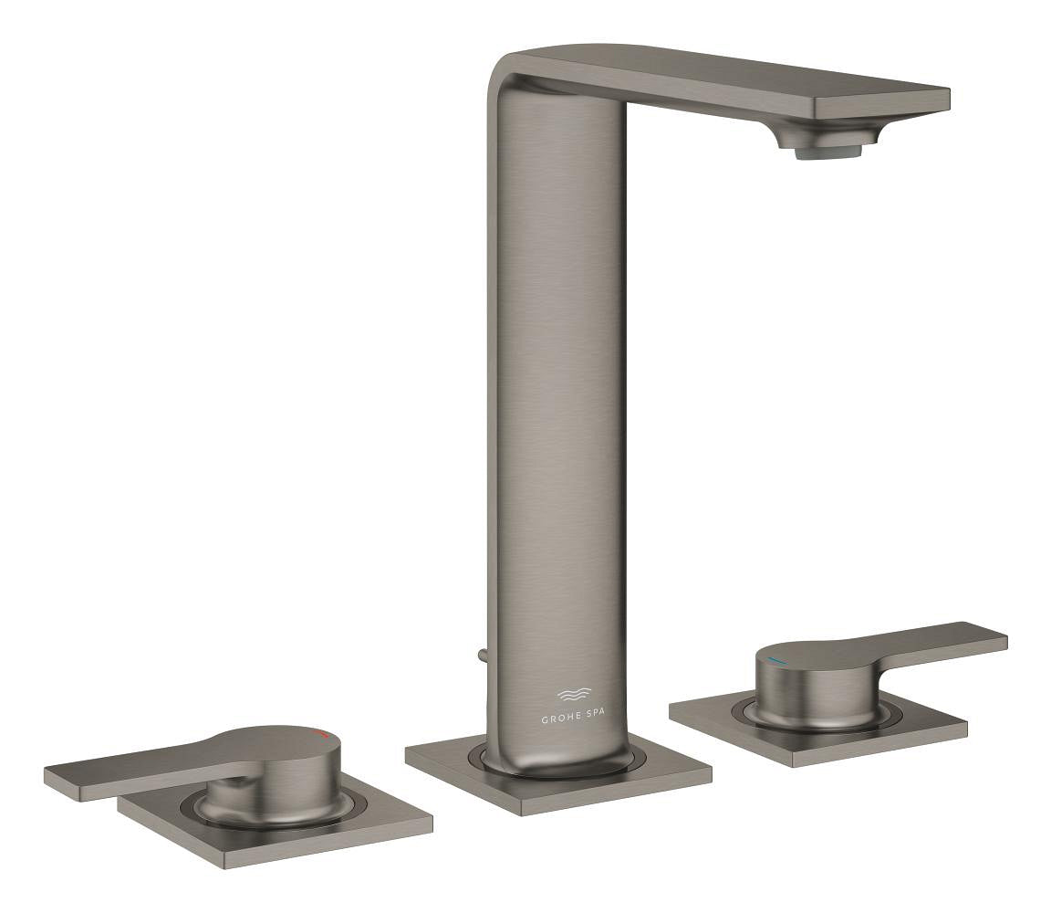Grohe Allure 3 Delikli Ankastre Lavabo Bataryası, Fırçalı Sert Grafit - 20188AL1