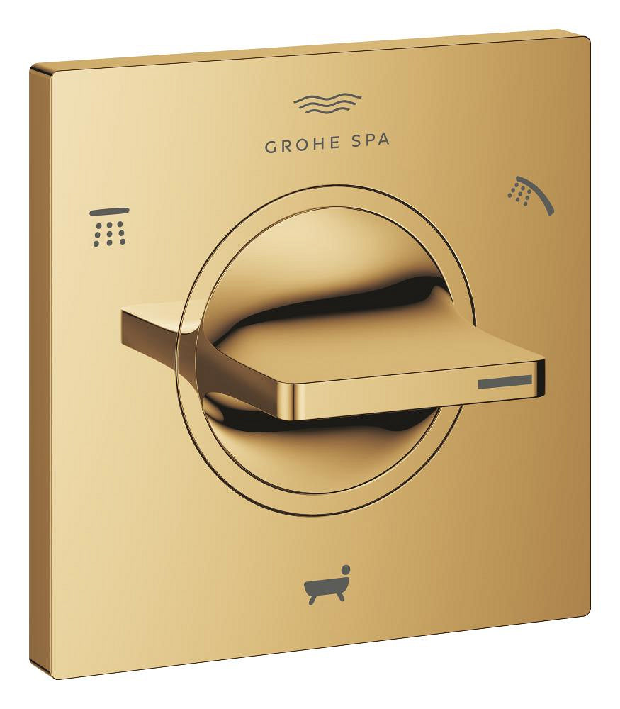 Grohe Allure 3 Yönlü Yönlendirici (Sıva Üstü Grubu), Altın - 19590GL1