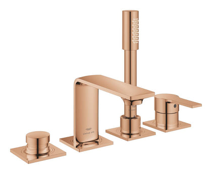 Grohe Allure 4 Delikli Ankastre Küvet Bataryası, Bakır - 19316DA1