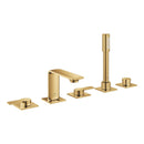 Grohe Allure 5 Delikli Ankastre Küvet Bataryası, Altın - 25221GL1