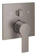 Grohe Allure Ankastre Banyo Bataryası (3 Yollu, Sıva Üstü Grubu), Fırçalı Sert Grafit - 29176AL1