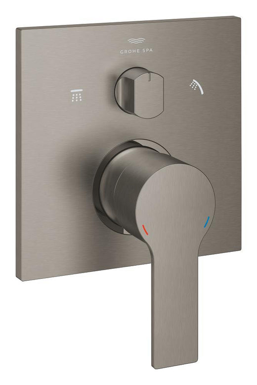 Grohe Allure Ankastre Banyo Bataryası (3 Yollu, Sıva Üstü Grubu), Fırçalı Sert Grafit - 29176AL1