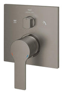 Grohe Allure Ankastre Banyo Bataryası (3 Yollu, Sıva Üstü Grubu), Fırçalı Sert Grafit - 29176AL1